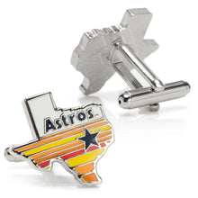 Load image into Gallery viewer, MLB Houston Astros Tequila Sunrise Cufflinks
