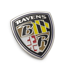 Load image into Gallery viewer, NFL Baltimore Ravens Shield Lapel Pin