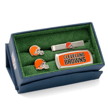 Load image into Gallery viewer, NFL Cleveland Browns 3-Piece Cushion Gift Set