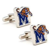 Load image into Gallery viewer, NCAA Memphis Tigers Cufflinks