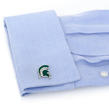 Load image into Gallery viewer, NCAA Michigan State Spartans Cufflinks