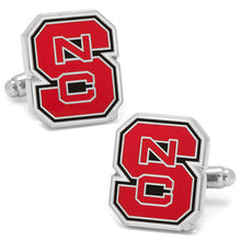 Load image into Gallery viewer, NCAA North Carolina State Wolfpack Cufflinks