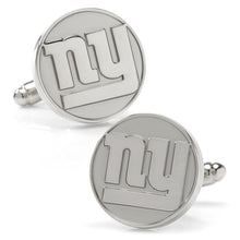 Load image into Gallery viewer, NFL New York Giants Silver Edition Cufflinks