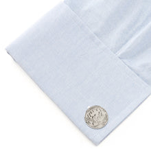 Load image into Gallery viewer, MLB New York Mets Silver Edition Cufflinks