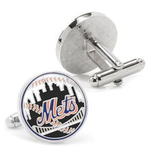 Load image into Gallery viewer, MLB New York Mets Baseball Cufflinks
