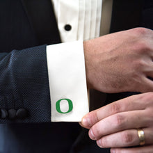 Load image into Gallery viewer, NCAA Oregon Ducks Cufflinks