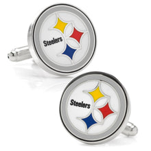 Load image into Gallery viewer, NFL Pittsburgh Steelers Cufflinks