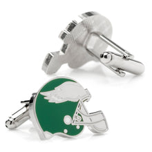 Load image into Gallery viewer, NFL Philadelphia Eagles Retro Helmet Cufflinks