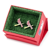 Load image into Gallery viewer, MLB St. Louis Cardinals Cufflinks
