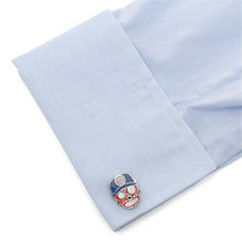 Load image into Gallery viewer, MLB Chicago Cubs Sugar Skull Cufflinks