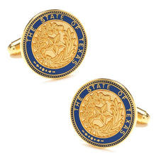 Load image into Gallery viewer, State of Texas Seal Cufflinks