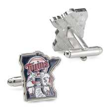 Load image into Gallery viewer, MLB Minnesota Twins Minnie & Paul Cufflinks