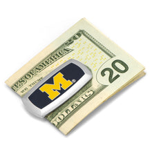 Load image into Gallery viewer, NCAA University of Michigan Wolverines Cushion Money Clip
