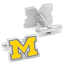 Load image into Gallery viewer, NCAA University of Michigan Wolverines Cufflinks