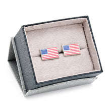 Load image into Gallery viewer, American Flag Cufflinks