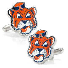 Load image into Gallery viewer, NCAA Auburn University Tigers Throwback Cufflinks