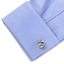 Load image into Gallery viewer, Sterling Silver Knot Cufflinks