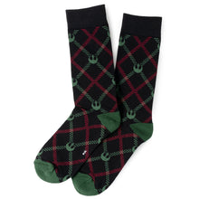 Load image into Gallery viewer, Star Wars Rebel Alliance Holiday Dress Socks and Lapel Pin Gift Set
