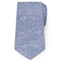 Load image into Gallery viewer, Star Wars Darth Vader Blue Damask Tie
