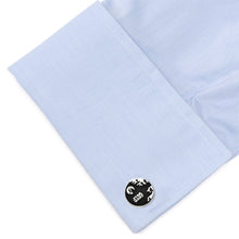 Load image into Gallery viewer, Star Wars Death Star Graphic Cufflinks