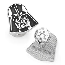 Load image into Gallery viewer, Star Wars Darth Vader Recessed Matte Cufflinks
