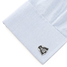 Load image into Gallery viewer, Star Wars Darth Vader Recessed Matte Cufflinks