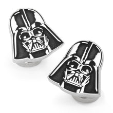 Load image into Gallery viewer, Star Wars Darth Vader Recessed Matte Cufflinks