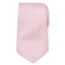 Load image into Gallery viewer, Star Wars Darth Vader Pink Paisley Silk Tie
