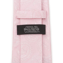 Load image into Gallery viewer, Star Wars Darth Vader Pink Paisley Silk Tie