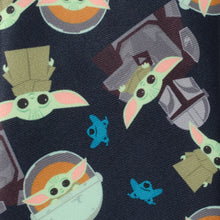 Load image into Gallery viewer, Mando Grogu Navy Men's Tie