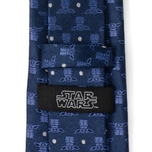 Load image into Gallery viewer, Star Wars Grogu Navy Blue Tie