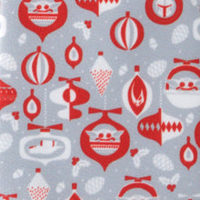 Load image into Gallery viewer, Star Wars Mandalorian and Grogu Gray and Red Holiday Tie
