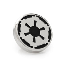 Load image into Gallery viewer, Star Wars Imperial Crest Silver Lapel Pin