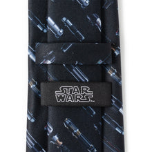 Load image into Gallery viewer, Star Wars LIGHTSABER Hilt Pattern Tie