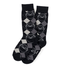 Load image into Gallery viewer, Star Wars Mandalorian 3-Pack Dress Sock and Mythosaur Lapel Pin Gift Set