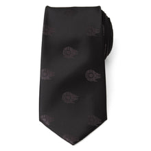 Load image into Gallery viewer, Star Wars Millennium Falcon Black Tonal Tie