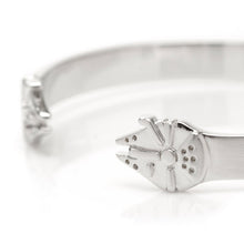 Load image into Gallery viewer, Star Wars Millennium Falcon Stainless Steel Cuff Bracelet