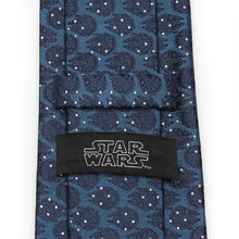 Load image into Gallery viewer, Star Wars Millennium Falcon Blue and White Dot Tie
