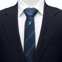 Load image into Gallery viewer, Star Wars Millennium Falcon Blue Striped Tie