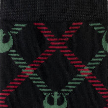 Load image into Gallery viewer, Star Wars Rebel Alliance Dress Socks and Lapel Pin Gift Set