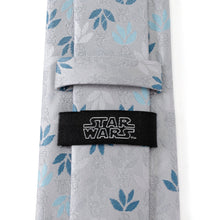 Load image into Gallery viewer, Star Wars Darth Vader Gray Floral Tie