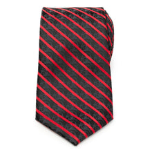 Load image into Gallery viewer, Star Wars Darth Vader Red and Black Striped Tie