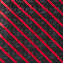 Load image into Gallery viewer, Star Wars Darth Vader Red and Black Striped Tie
