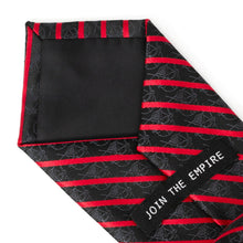 Load image into Gallery viewer, Star Wars Darth Vader Red and Black Striped Tie