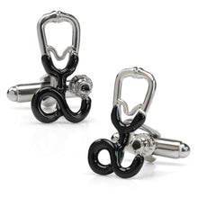 Load image into Gallery viewer, Medical Stethoscope Cufflinks