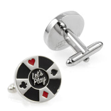 Load image into Gallery viewer, Poker Chip Cufflinks
