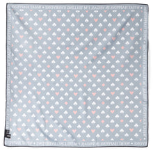 Load image into Gallery viewer, Satin Card Suits Vegas Black Scarf
