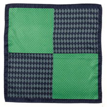 Load image into Gallery viewer, Argyle Dot Multi Pocket Square
