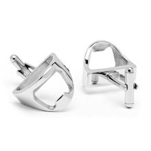 Load image into Gallery viewer, Stainless Steel Bottle Opener Cufflinks
