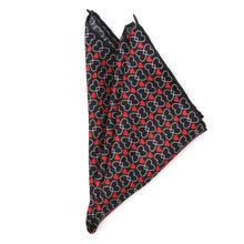 Load image into Gallery viewer, Intertwined Hearts Pocket Square
